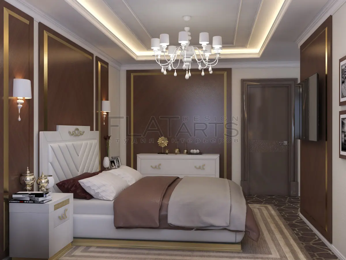 Дизайн дома 350 кв.м в стиле арт-деко.  1