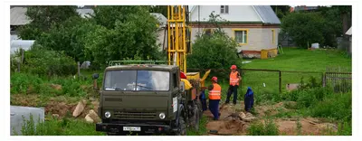 БУРЕНИЕ НЕГЛУБОКИХ СКВАЖИН НА ПЕСОК И ИЗВЕСТНЯК