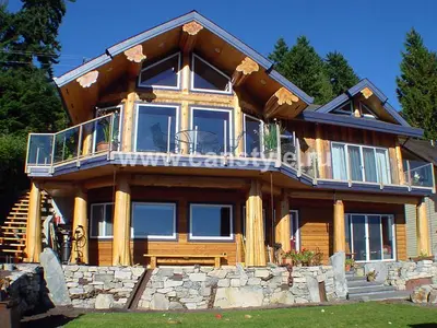 Строительство домов по технологии Post&Beam