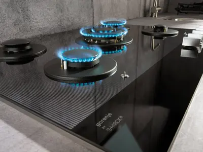 Необычные варианты исполнения варочных панелей Gorenje