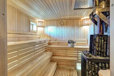 Дизайн интерьера бани 85 кв.м