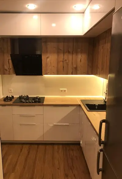 Двухцветный кухонный гарнитур от Premier Garden